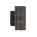 Eurofase 46459-015 Westcliffe 8" Gold-Black Mix LED Outdoor Wall Light
