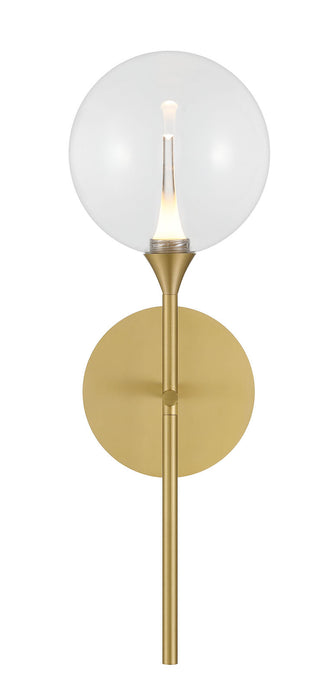 Eurofase 48910-019 Iissa 19" Gold LED Wall Sconce