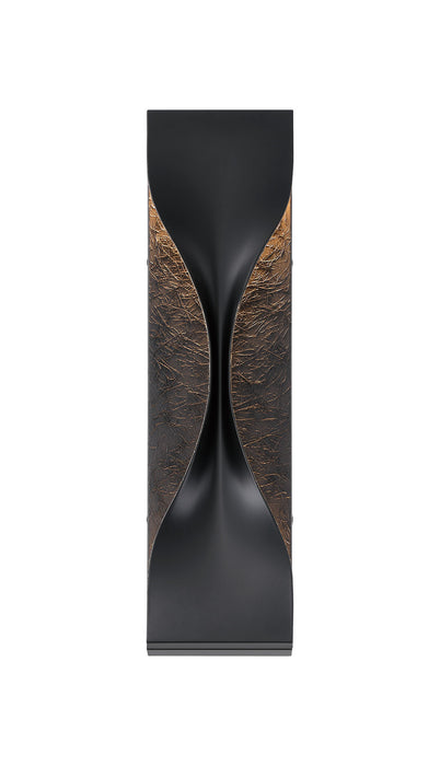 Eurofase 48973-014 Shayla 24" Sysal Gold Black Mix LED Outdoor Wall Light