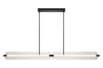 Eurofase 50056-026 Neoness 67" Matte Black LED Chandelier