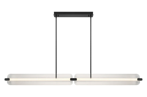 Eurofase 50056-026 Neoness 67" Matte Black LED Chandelier