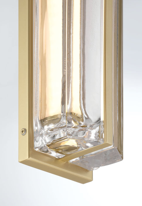 Eurofase 49023-015 Langferd 16" Gold LED Outdoor Wall Light