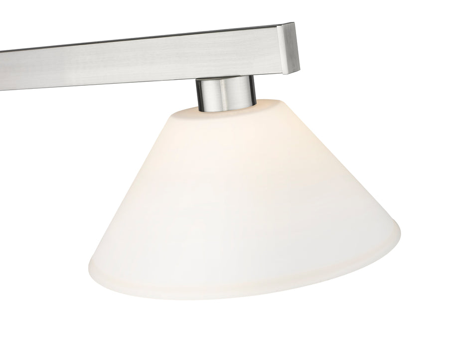 Billiard Z-Lite 152BN-AMO14 Brushed Nickel Cobalt 3 Light Billiard Z-Lite