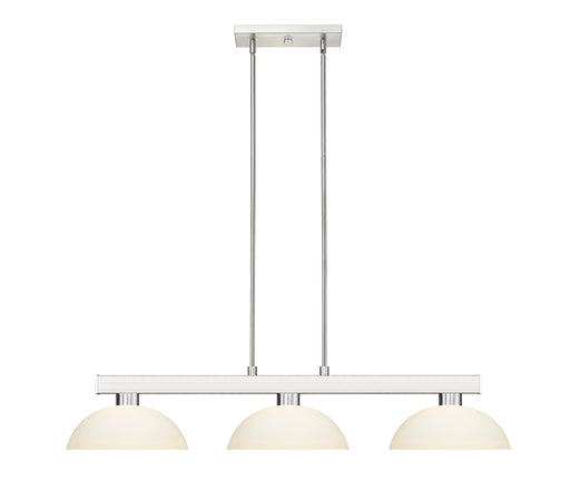 Billiard Z-Lite 152BN-DMO14 Brushed Nickel Cobalt 3 Light Billiard Z-Lite