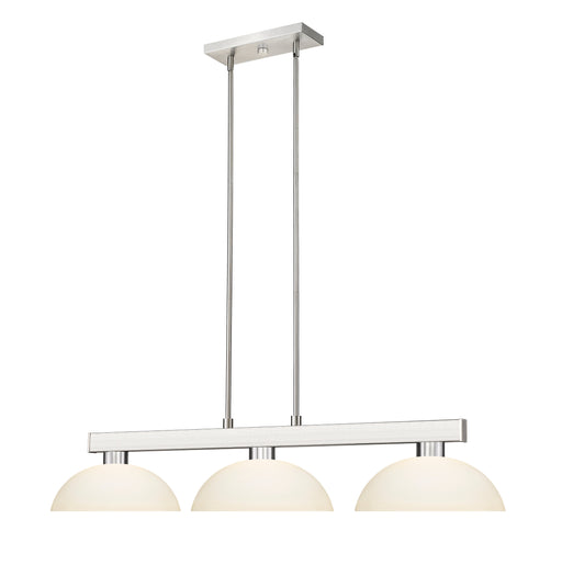 Billiard Z-Lite 152BN-DMO14 Brushed Nickel Cobalt 3 Light Billiard Z-Lite