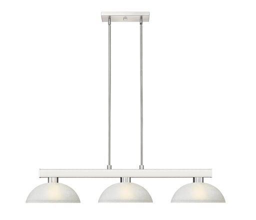 Billiard Z-Lite 152BN-DWL14 Brushed Nickel Cobalt 3 Light Billiard Z-Lite