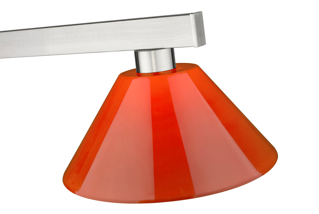 Billiard Z-Lite 152BN-PRD Brushed Nickel Cobalt 3 Light Billiard Z-Lite