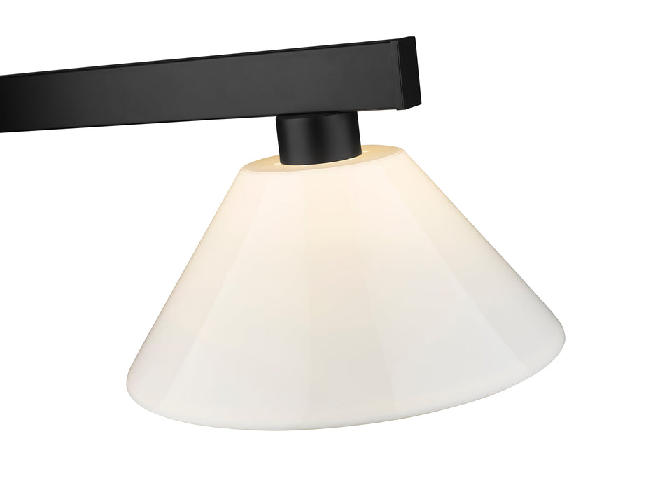 Billiard Z-Lite 152MB-PWH Matte Black Cobalt 3 Light Billiard Z-Lite