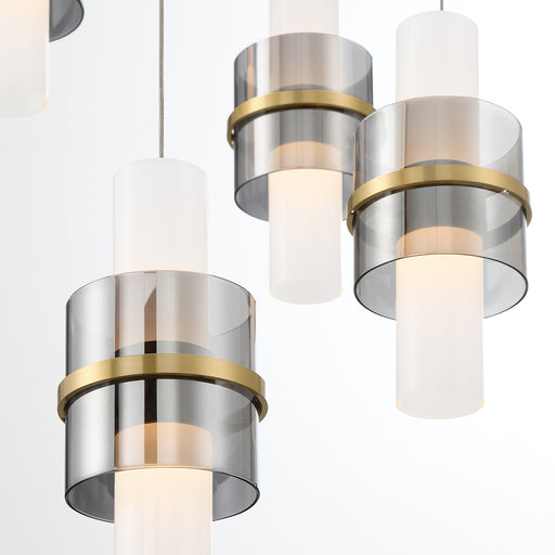 Eurofase 45594-014 Rola 18" Gold LED Chandelier