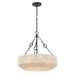 Pendant Millennium Lighting 206103-MB Tresselle 3-Light 20 Inch Wide Pendant Millennium Lighting
