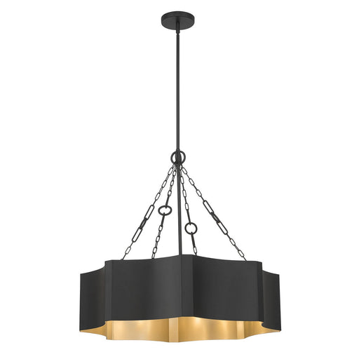 Pendant Millennium Lighting 210205-MB/VB Ottavio 5-Light 28 Inch Wide Pendant Millennium Lighting