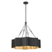 Pendant Millennium Lighting 210205-MB/VB Ottavio 5-Light 28 Inch Wide Pendant Millennium Lighting