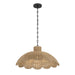 Pendant Millennium Lighting 99201-MB Malura 1-Light 23 Inch Rattan Pendant Millennium Lighting