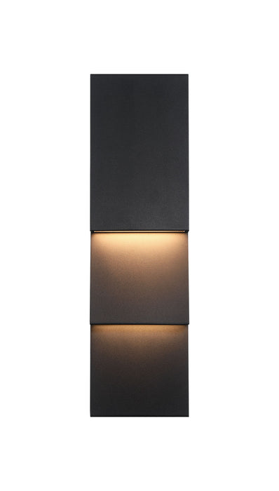 Eurofase 49242-027 Nanton 19" Sand Black LED Outdoor Wall Light