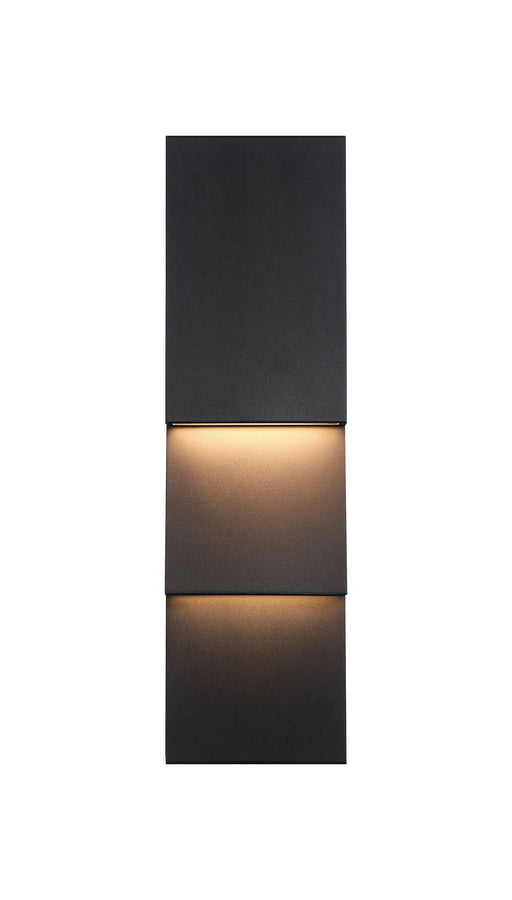 Eurofase 49242-027 Nanton 19" Sand Black LED Outdoor Wall Light