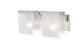 Vanity Z-Lite 169-2V-BN Brushed Nickel Zephyr 2 Light Vanity Z-Lite