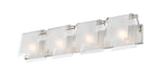 Vanity Z-Lite 169-4V-BN Brushed Nickel Zephyr 4 Light Vanity Z-Lite