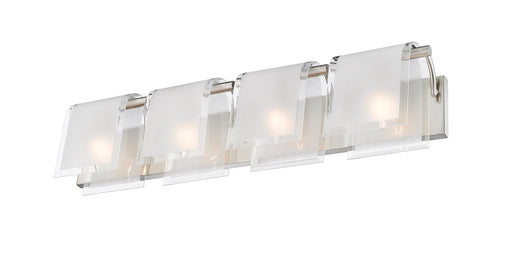 Vanity Z-Lite 169-4V-BN Brushed Nickel Zephyr 4 Light Vanity Z-Lite