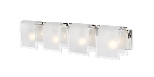 Vanity Z-Lite 169-4V-BN Brushed Nickel Zephyr 4 Light Vanity Z-Lite