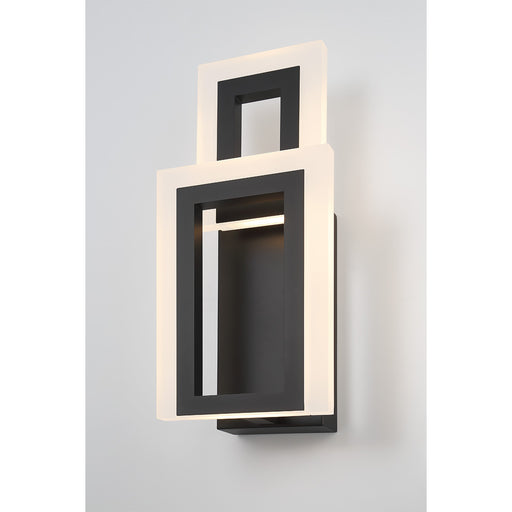 Eurofase 45908-024 Inizio 16" Matte Black LED Wall Sconce