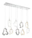 Eurofase 49239-027 Norah 51" Polished Nickel LED Chandelier