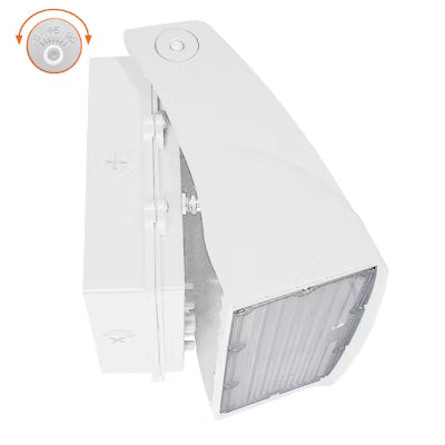 LED Wall Pack LED-WPFC-ADJ-3P80W-TRI-WH 60/70/80 Watt Full Cutoff LED Adjustable Wall Pack - White LightStoreUSA