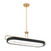 Eurofase 37931-018 Pemberton 38" Brushed Brass LED Pendant Light