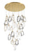 Eurofase 49238-013 Norah 39" Gold LED Chandelier