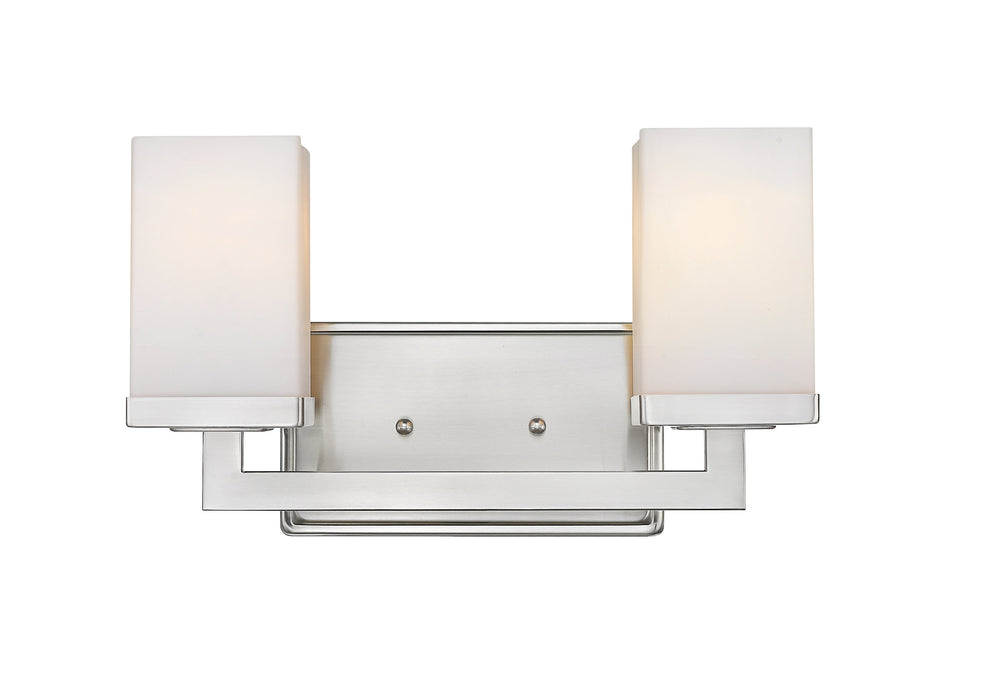 Vanity Z-Lite 1900-2V Brushed Nickel Tidal 2 Light Vanity Z-Lite