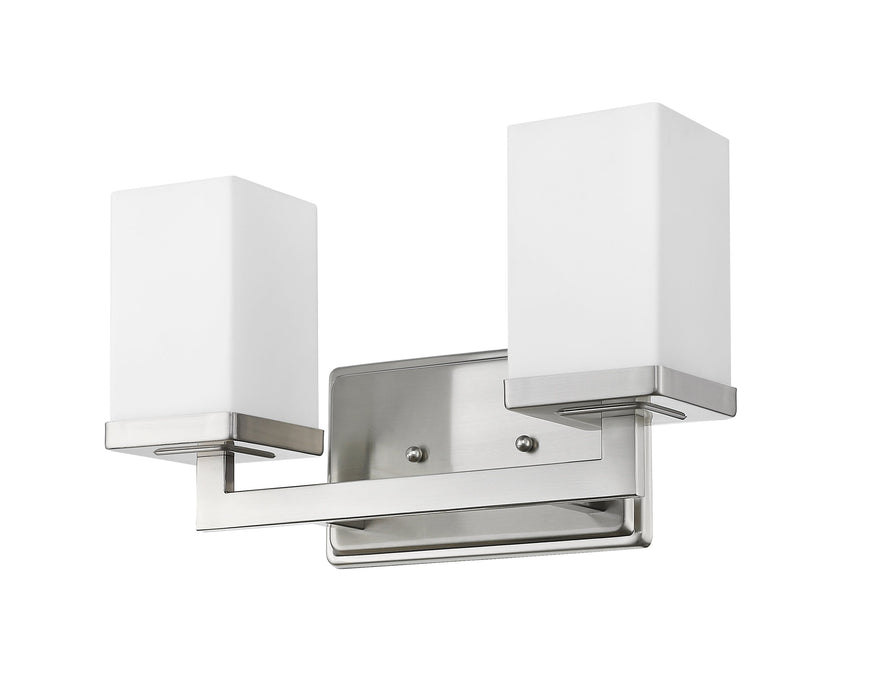 Vanity Z-Lite 1900-2V Brushed Nickel Tidal 2 Light Vanity Z-Lite