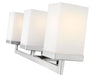 Vanity Z-Lite 1900-3V Brushed Nickel Tidal 3 Light Vanity Z-Lite