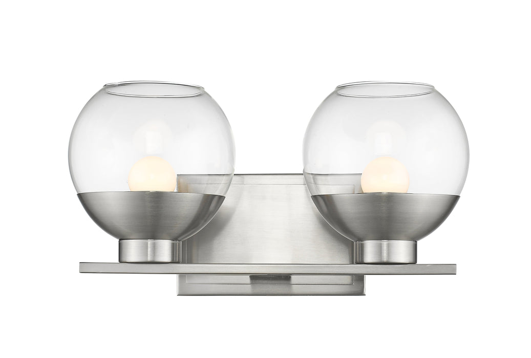Vanity Z-Lite 1924-2V-BN-LED Brushed Nickel Osono 2 Light Vanity Z-Lite