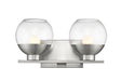 Vanity Z-Lite 1924-2V-BN-LED Brushed Nickel Osono 2 Light Vanity Z-Lite
