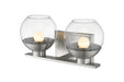 Vanity Z-Lite 1924-2V-BN-LED Brushed Nickel Osono 2 Light Vanity Z-Lite