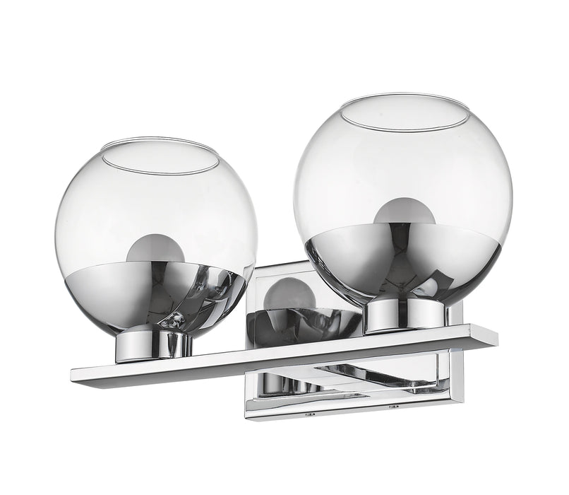 Vanity Z-Lite 1924-2V-CH-LED Chrome Osono 2 Light Vanity Z-Lite