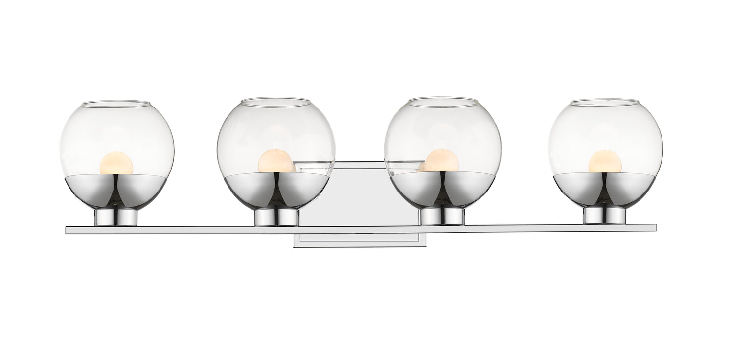 Vanity Z-Lite 1924-4V-CH-LED Chrome Osono 4 Light Vanity Z-Lite