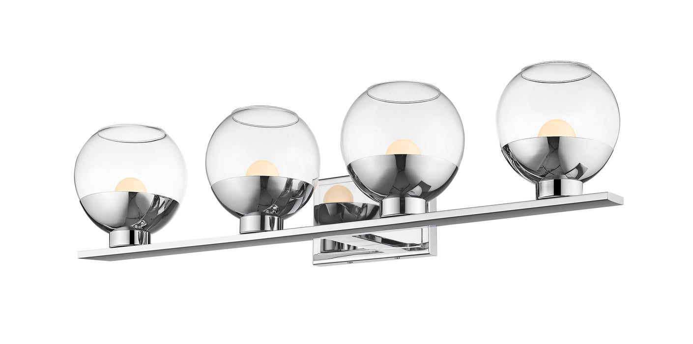 Vanity Z-Lite 1924-4V-CH-LED Chrome Osono 4 Light Vanity Z-Lite