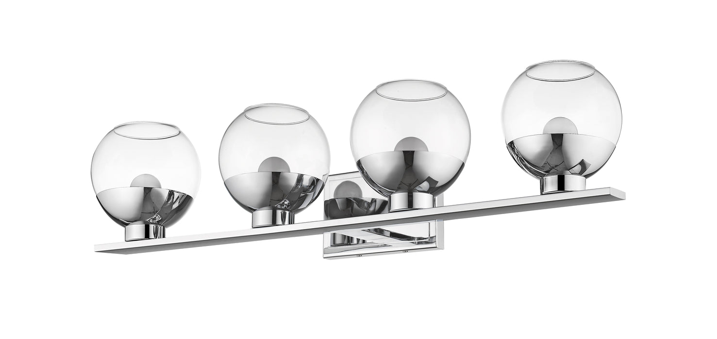 Vanity Z-Lite 1924-4V-CH-LED Chrome Osono 4 Light Vanity Z-Lite