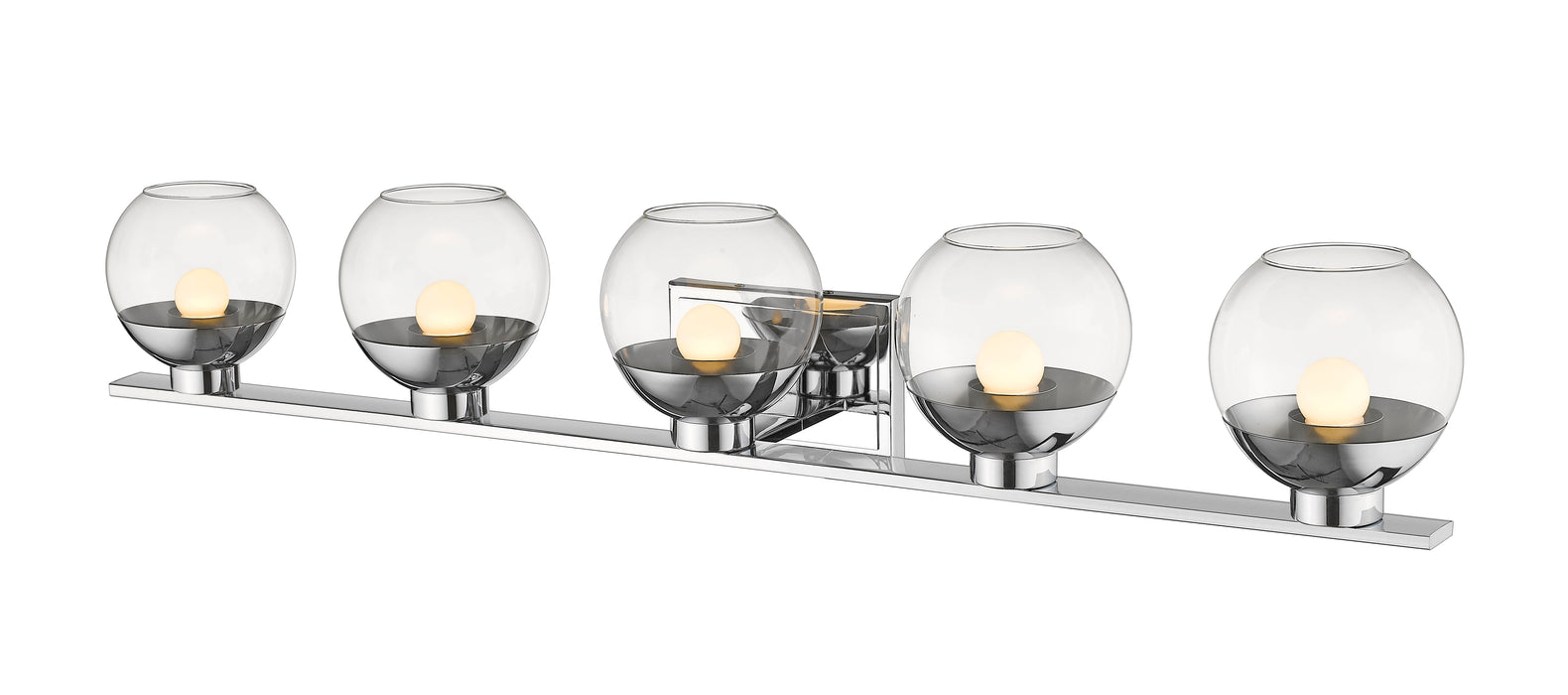 Vanity Z-Lite 1924-5V-CH-LED Chrome Osono 5 Light Vanity Z-Lite