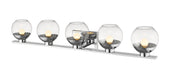 Vanity Z-Lite 1924-5V-CH-LED Chrome Osono 5 Light Vanity Z-Lite