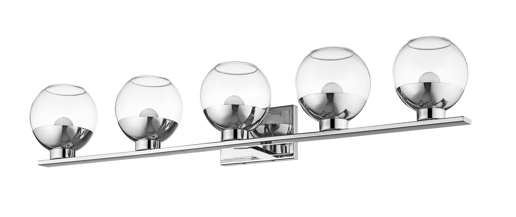 Vanity Z-Lite 1924-5V-CH-LED Chrome Osono 5 Light Vanity Z-Lite