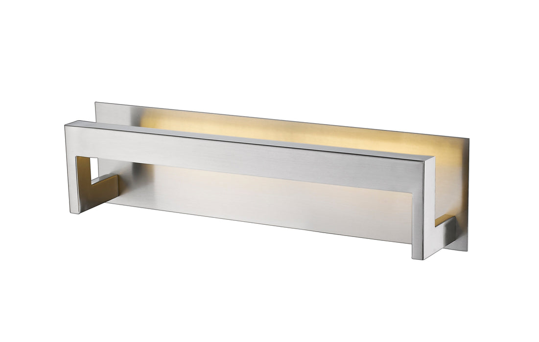 Vanity Z-Lite 1925-20V-BN-LED Brushed Nickel Linc 1 Light Vanity Z-Lite