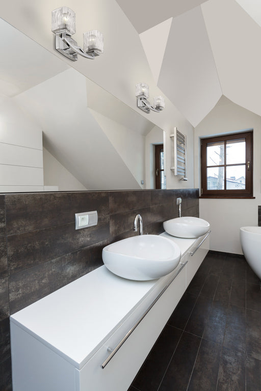 Vanity Z-Lite 1929-2V-CH Chrome Zaid 2 Light Vanity Z-Lite