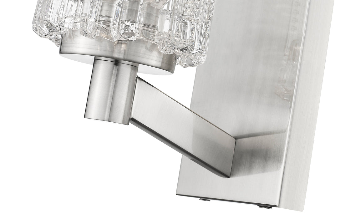 Wall Sconce Z-Lite 1931-1S-BN Brushed Nickel Aubrey 1 Light Wall Sconce Z-Lite