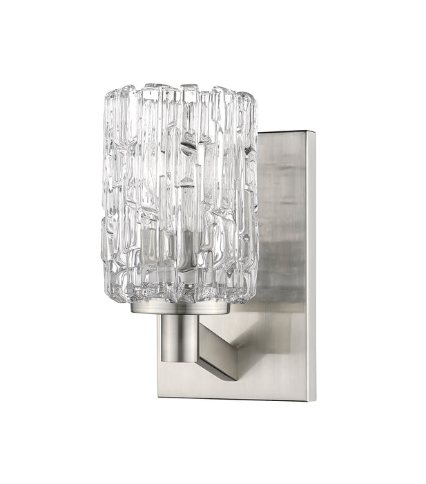 Wall Sconce Z-Lite 1931-1S-BN Brushed Nickel Aubrey 1 Light Wall Sconce Z-Lite