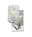 Wall Sconce Z-Lite 1931-1S-CH Chrome Aubrey 1 Light Wall Sconce Z-Lite