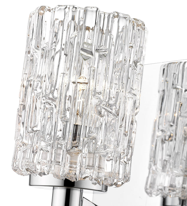 Wall Sconce Z-Lite 1931-1S-CH Chrome Aubrey 1 Light Wall Sconce Z-Lite