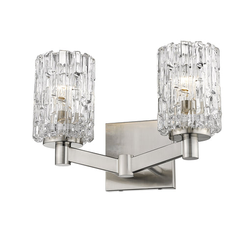 Vanity Z-Lite 1931-2V-BN Brushed Nickel Aubrey 2 Light Vanity Z-Lite