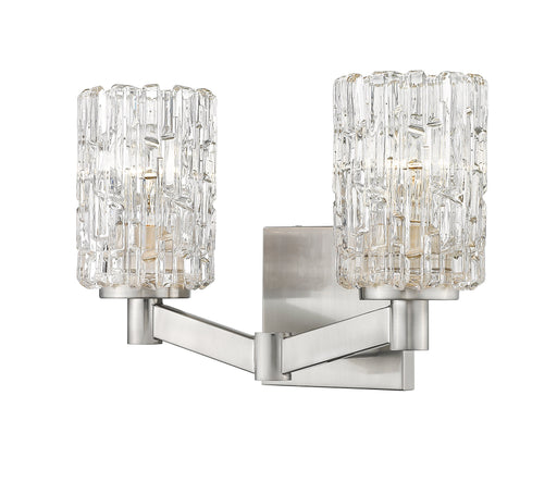 Vanity Z-Lite 1931-2V-BN Brushed Nickel Aubrey 2 Light Vanity Z-Lite