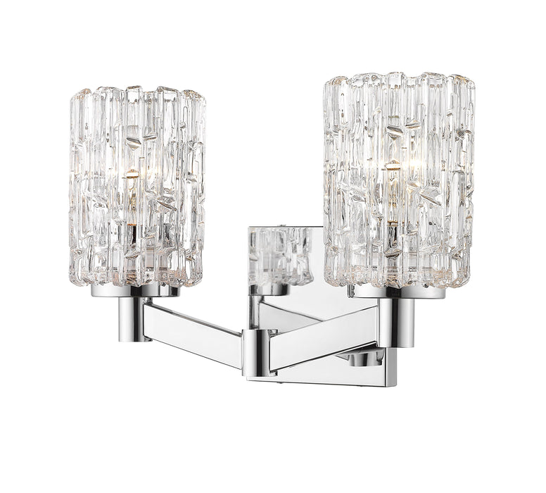 Vanity Z-Lite 1931-2V-CH Chrome Aubrey 2 Light Vanity Z-Lite